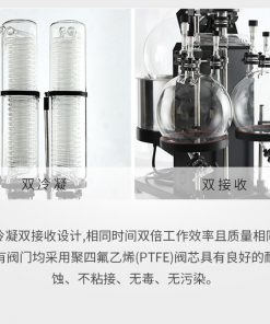 RE-1020-2 20L中试旋转蒸发仪（双冷凝器双接收瓶）